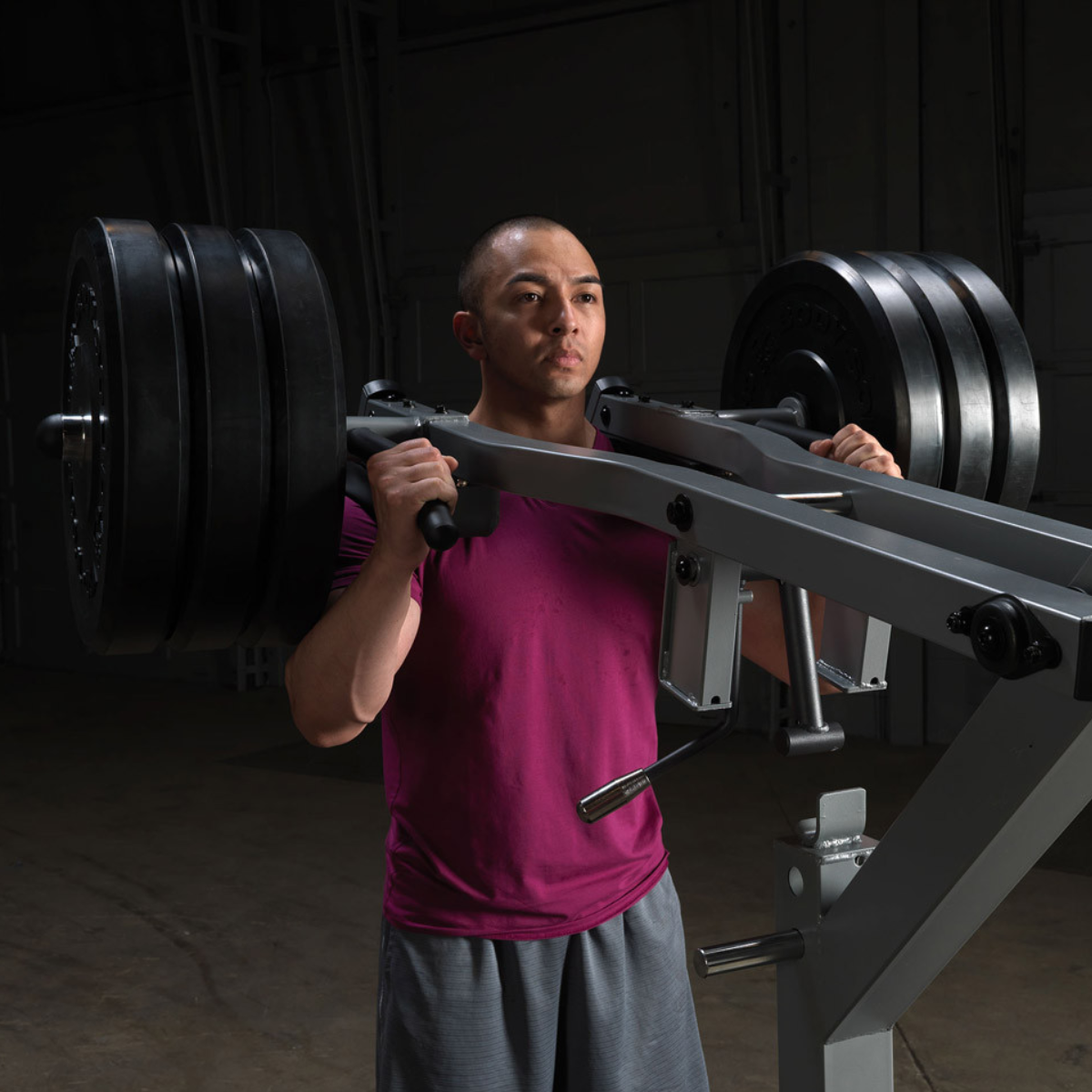 Body-Solid Leverage Squat Machine