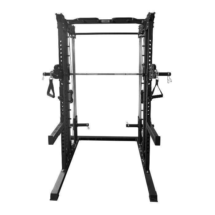 Primiz All-In-One Smith Machine | Functional Trainer, Squat Rack & Home Gym System