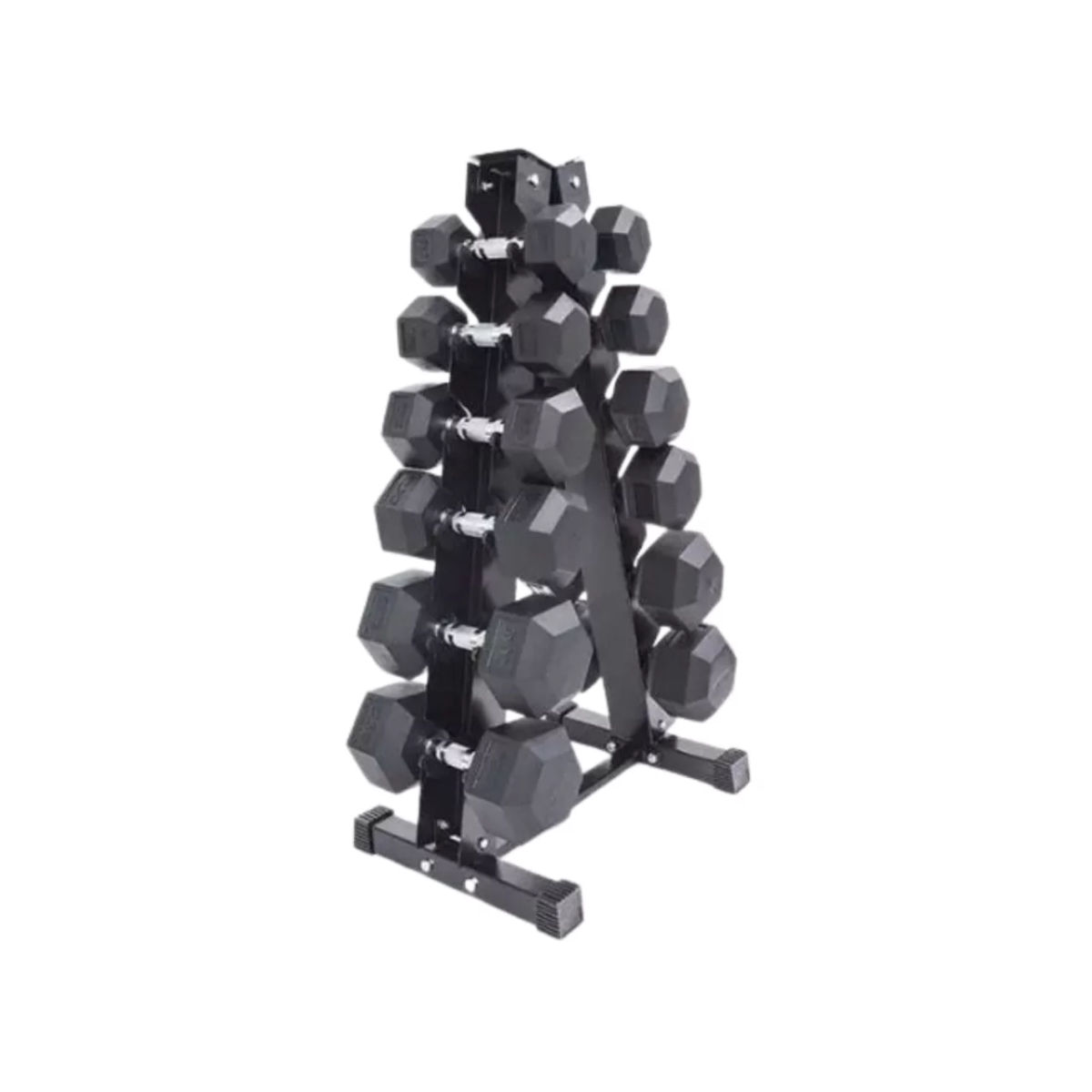 Dumbbell Set with A-Frame Rack