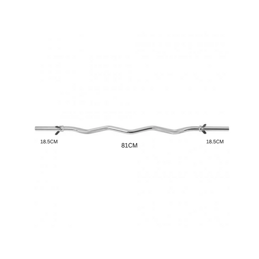 Standard 120cm EZ Curl Bar with Collars