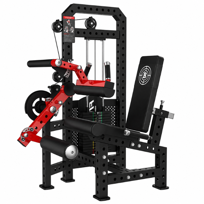 PRO Series Commercial Leg Extension and Leg Curl Machine