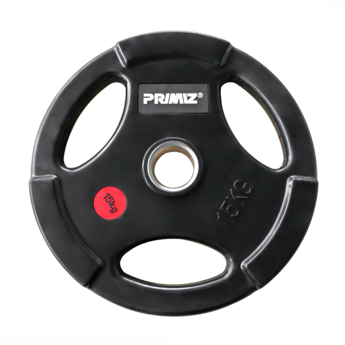 Primiz Olympic Rubber Weight Plates 15KG (Pair)