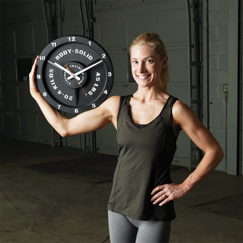 Body-Solid Weight Plate Clock