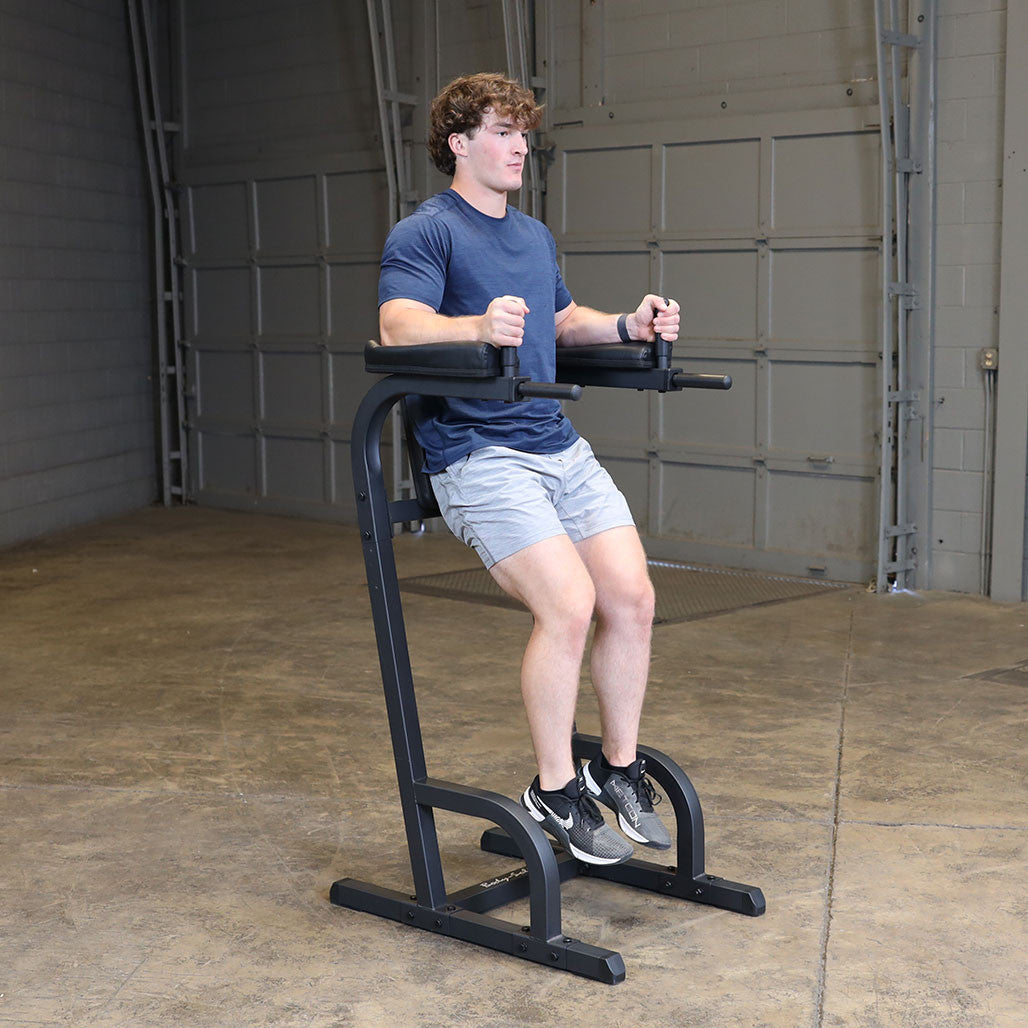 Vertical Knee Raise and Dip Station: The Ultimate Core and Upper Body Training Solution