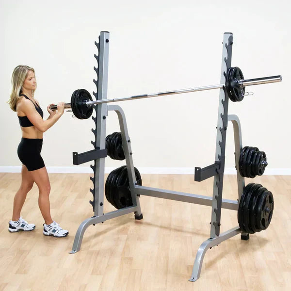 The Body-Solid Commercial Squat Rack for your home gym: Power, Performance, and Proven Results