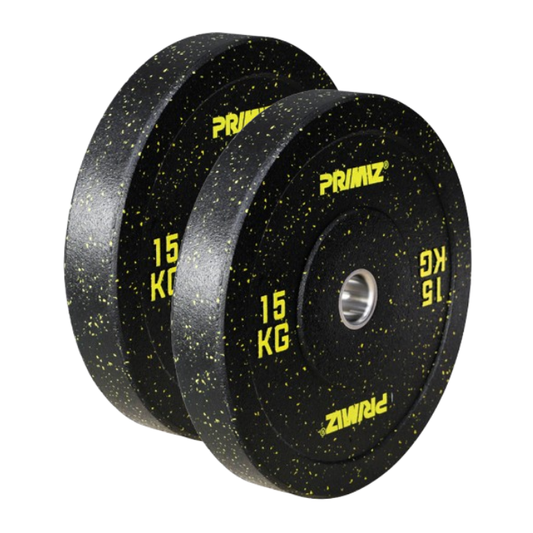 Primiz Premium EPDM Bumper Plates (15KG Pair)