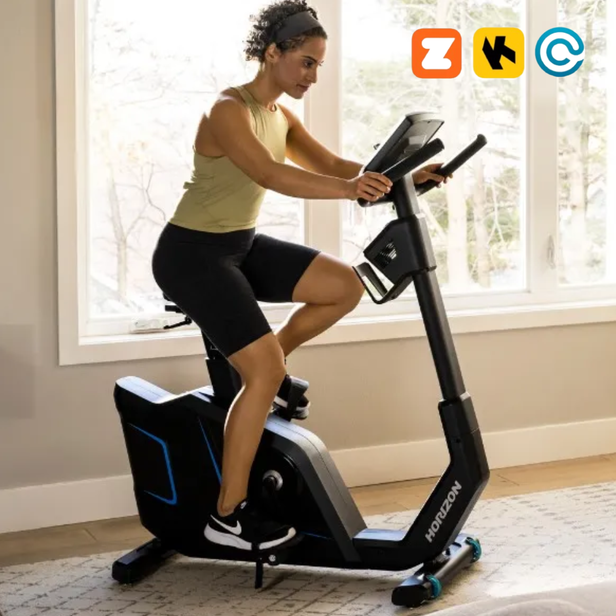 Horizon 5.0U Upright Bike