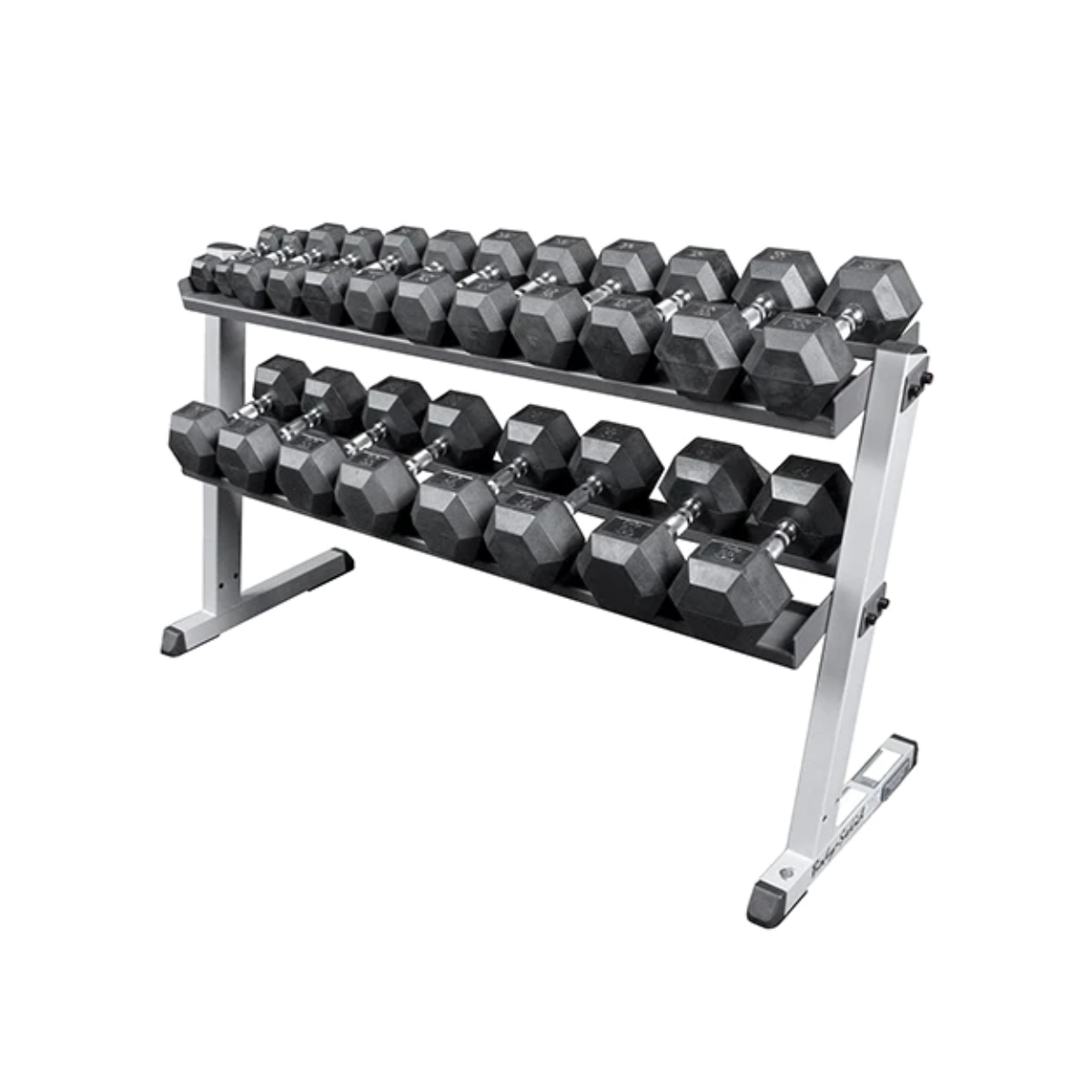Body-Solid Double Tier Dumbbell Rack