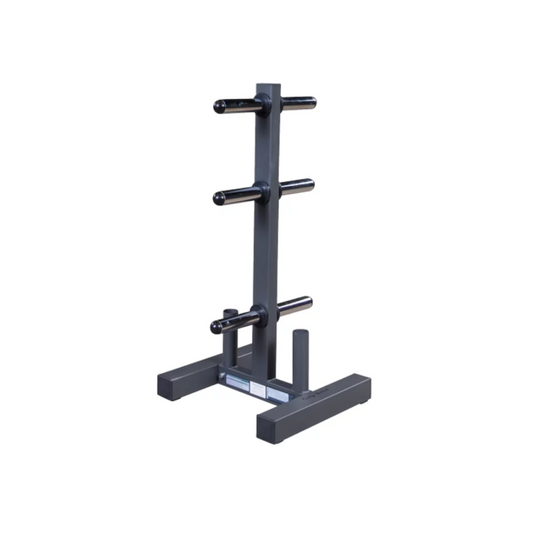 Body-Solid PRO Olympic Weight Plate and Bar Rack