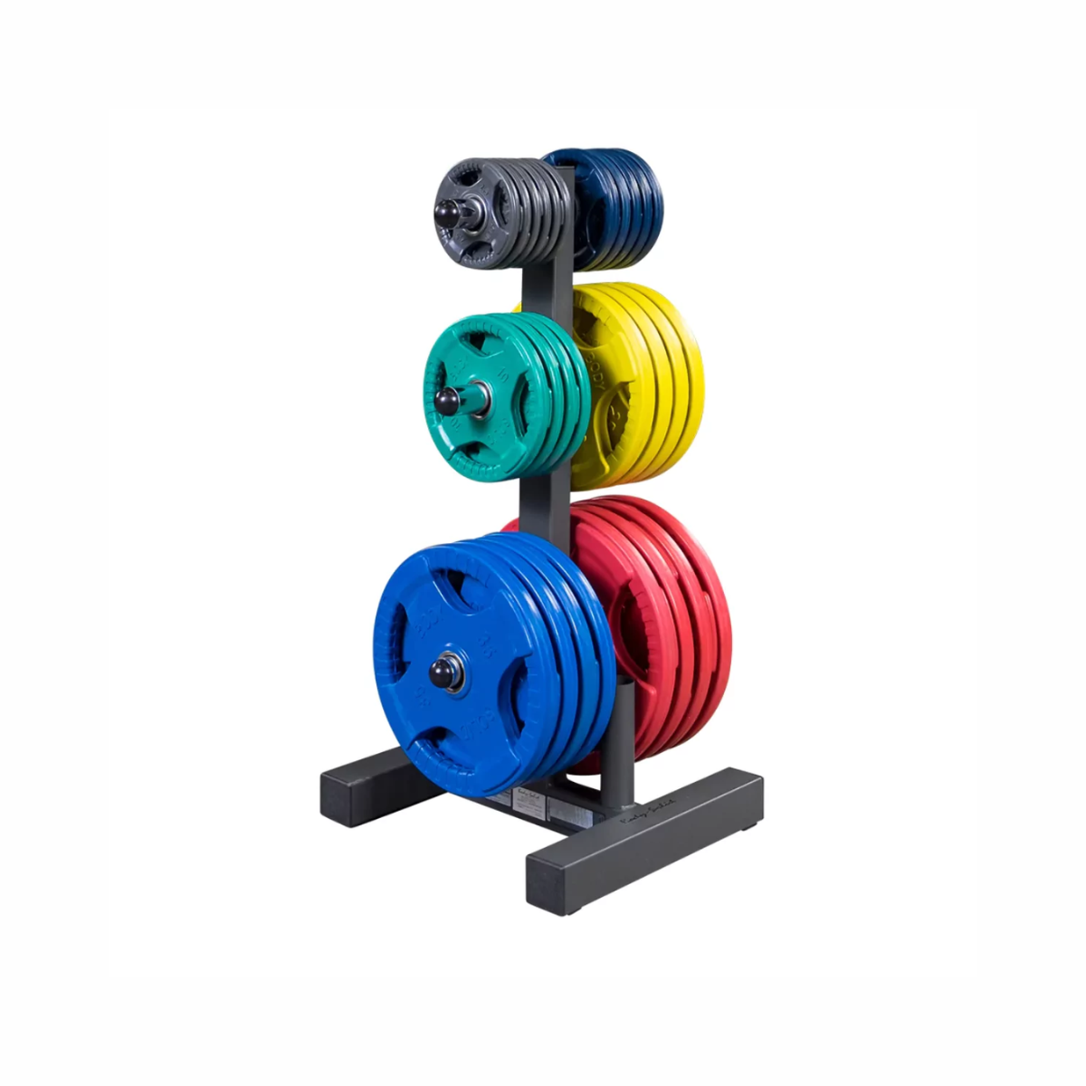 Body-Solid PRO Olympic Weight Plate and Bar Rack