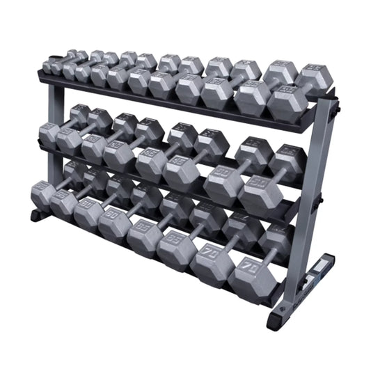 Body-Solid Triple Tier Dumbbell Rack