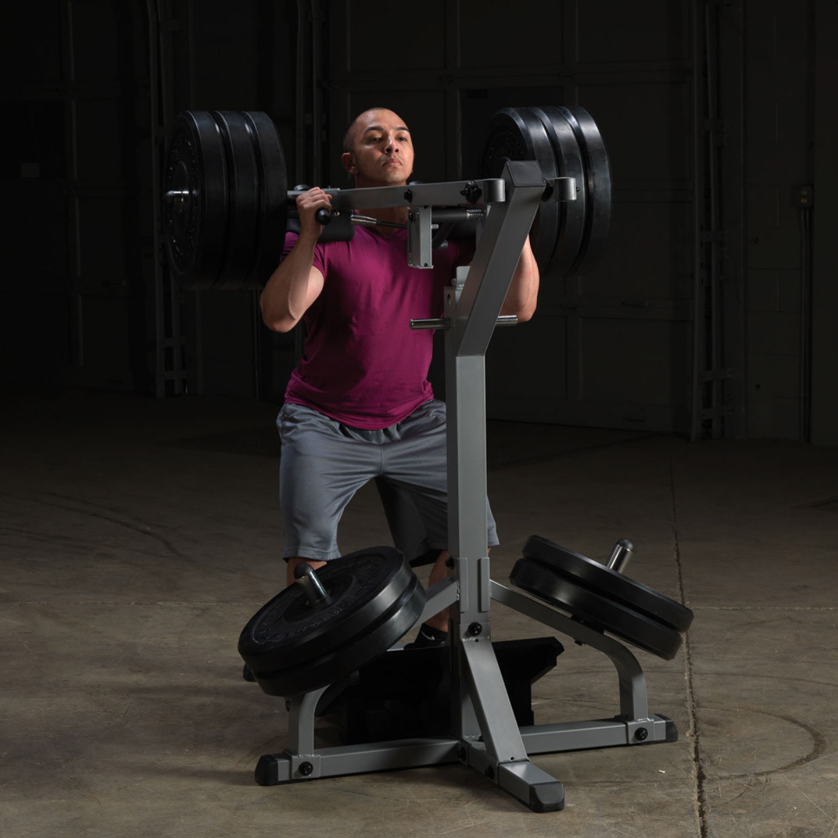 Body-Solid Leverage Squat Machine