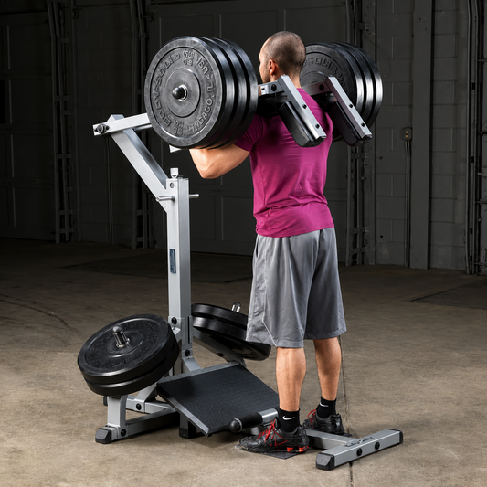 Body-Solid Premium Leverage Squat and Calf Raise Machine