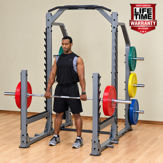 Body Solid Pro-Club Commercial Multi-Press and Squat Rack