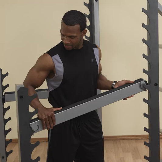 Body-Solid Pro-Club Commercial Squat Rack Package | Complete Home Gym