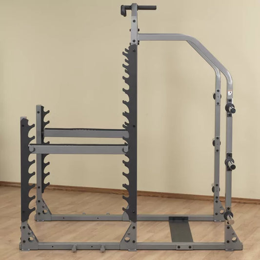 Body-Solid Pro-Club Commercial Squat Rack Package | Complete Home Gym