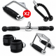 Primiz Cable Attachment Bundle | 6-Piece Gym Cable Attachment Set