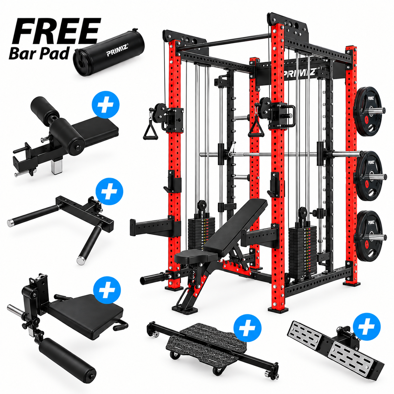 PRO Series Commercial All-In-One Premium Home Gym Package