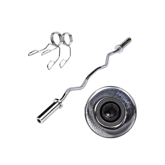 Olympic EZ Curl Bar and Collars