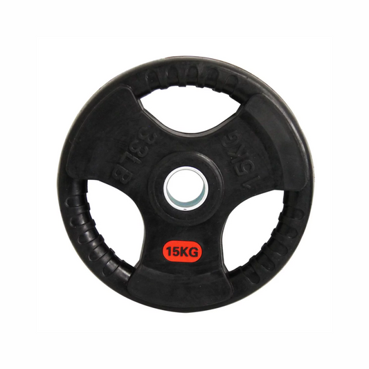 Olympic Rubber Weight Plates 15KG (Pair)