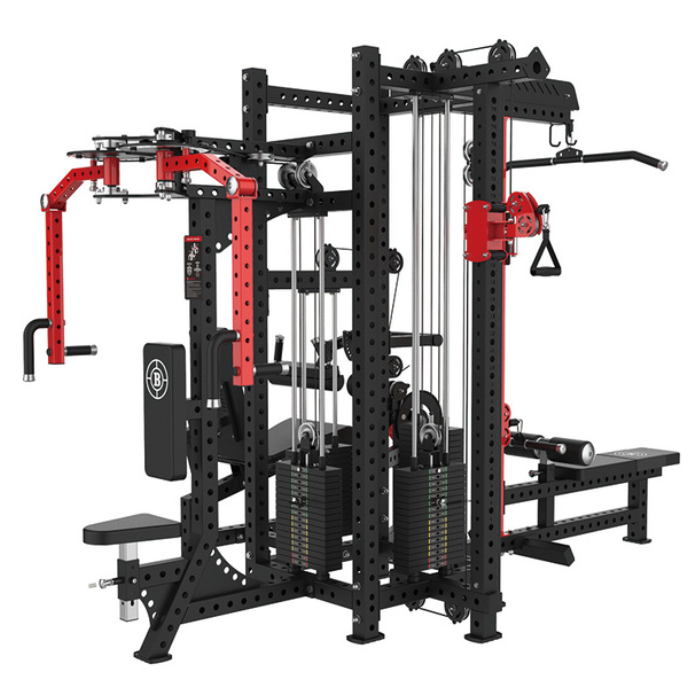 PRO Series Commercial 4 Station Multi Gym | 4 × 100kg Weight Stacks
