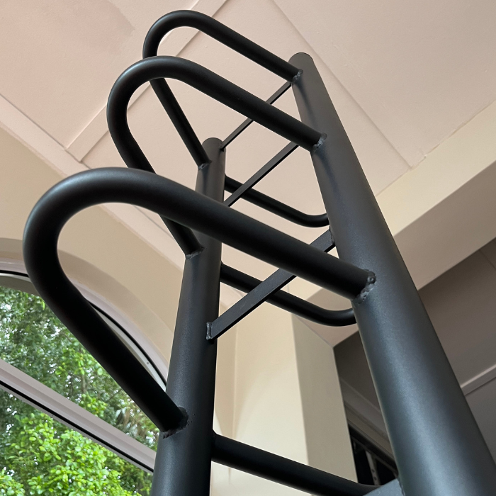 PRO Series Commercial Double-Sided Medicine Ball & Slam Ball Rack | 10 Ball Capacity