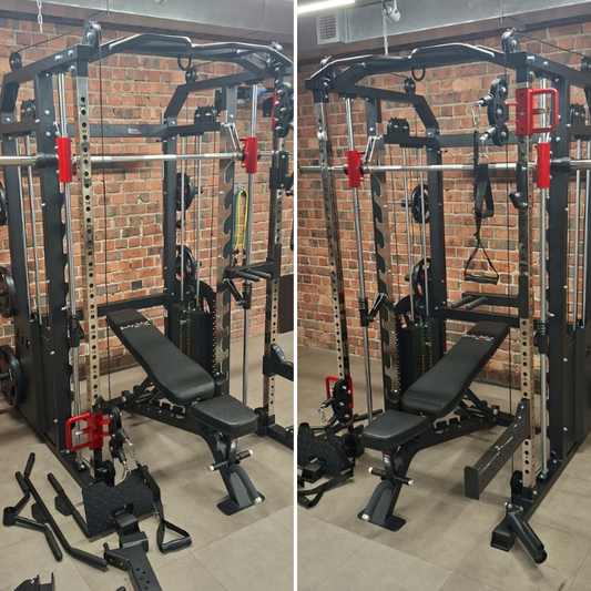 PRO Series All-In-One Smith Machine Cable Crossover