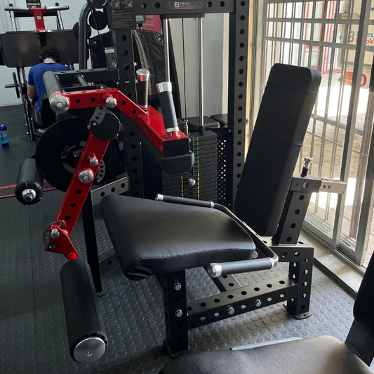 PRO Series Commercial Seated Leg Extension & Leg Curl Machine | 100kg Weight Stack