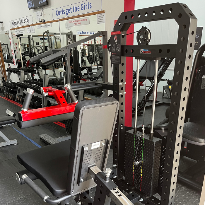 PRO Series Commercial Seated Leg Extension & Leg Curl Machine | 100kg Weight Stack