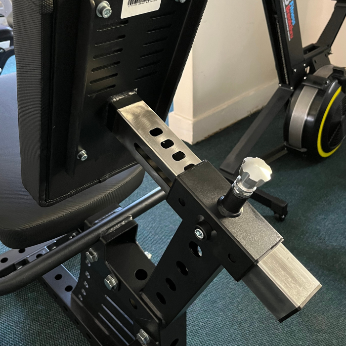PRO Series Commercial Seated Plate-Loaded Leg Extension & Leg Curl Machine | Adjustable