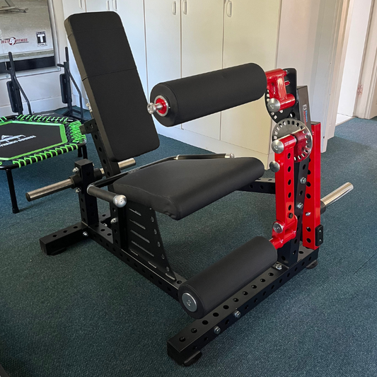 PRO Series Commercial Seated Plate-Loaded Leg Extension & Leg Curl Machine | Adjustable