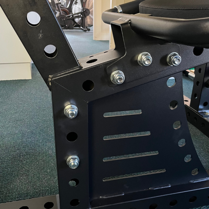 PRO Series Commercial Seated Plate-Loaded Leg Extension & Leg Curl Machine | Adjustable