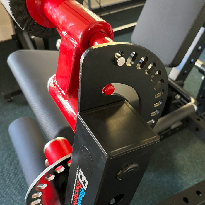 PRO Series Commercial Seated Plate-Loaded Leg Extension & Leg Curl Machine | Adjustable