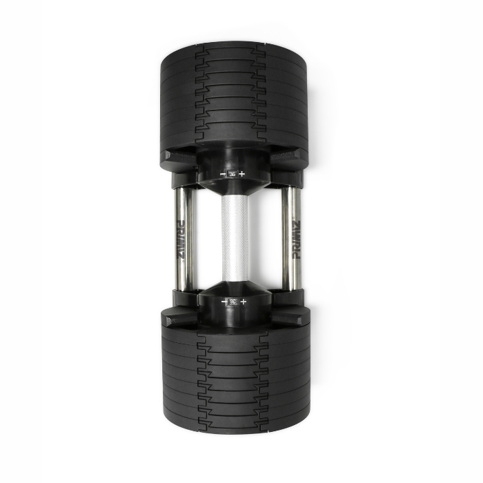 Primiz Premium 36KG Adjustable Dumbbell Set with Rack