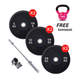 70kg Bumper Plate Bundle