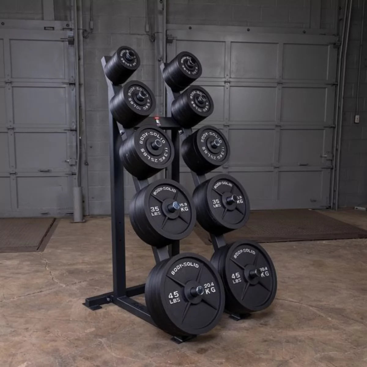 Body-Solid Weight Plate Rack