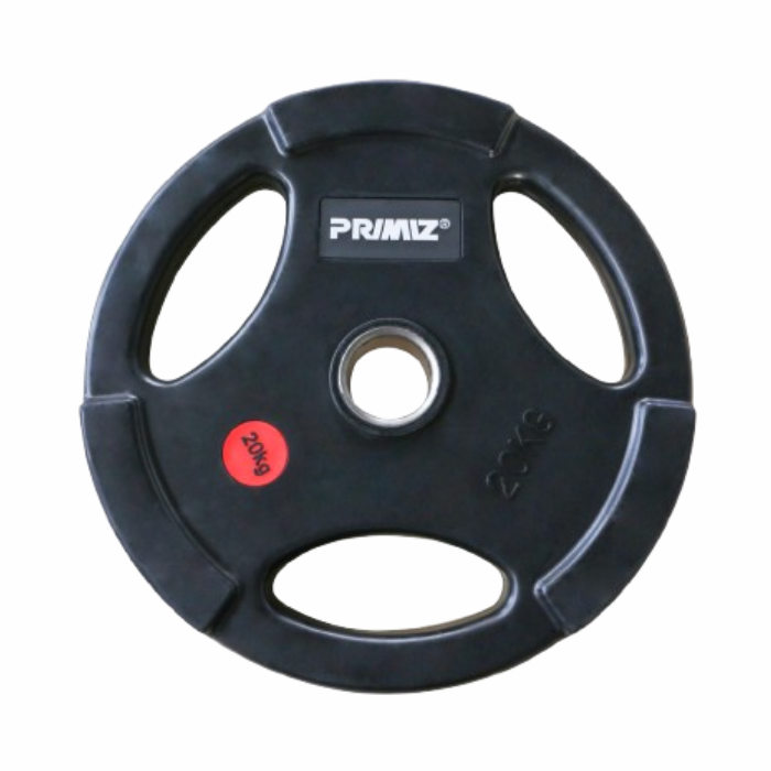 Primiz Olympic Rubber Weight Plates 20KG (Pair)