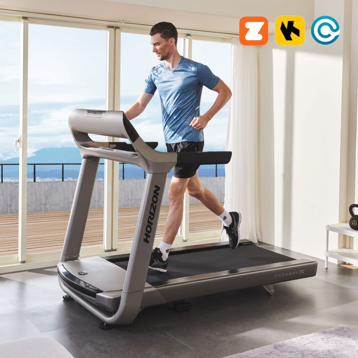 Horizon Paragon X Home Treadmill