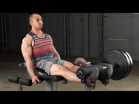 Body-Solid Leg Extension Leg Curl