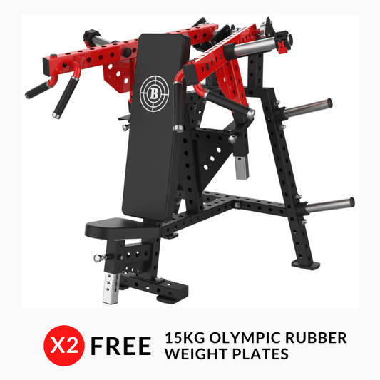 Commercial Shoulder Press Machine (Plate-Loaded)
