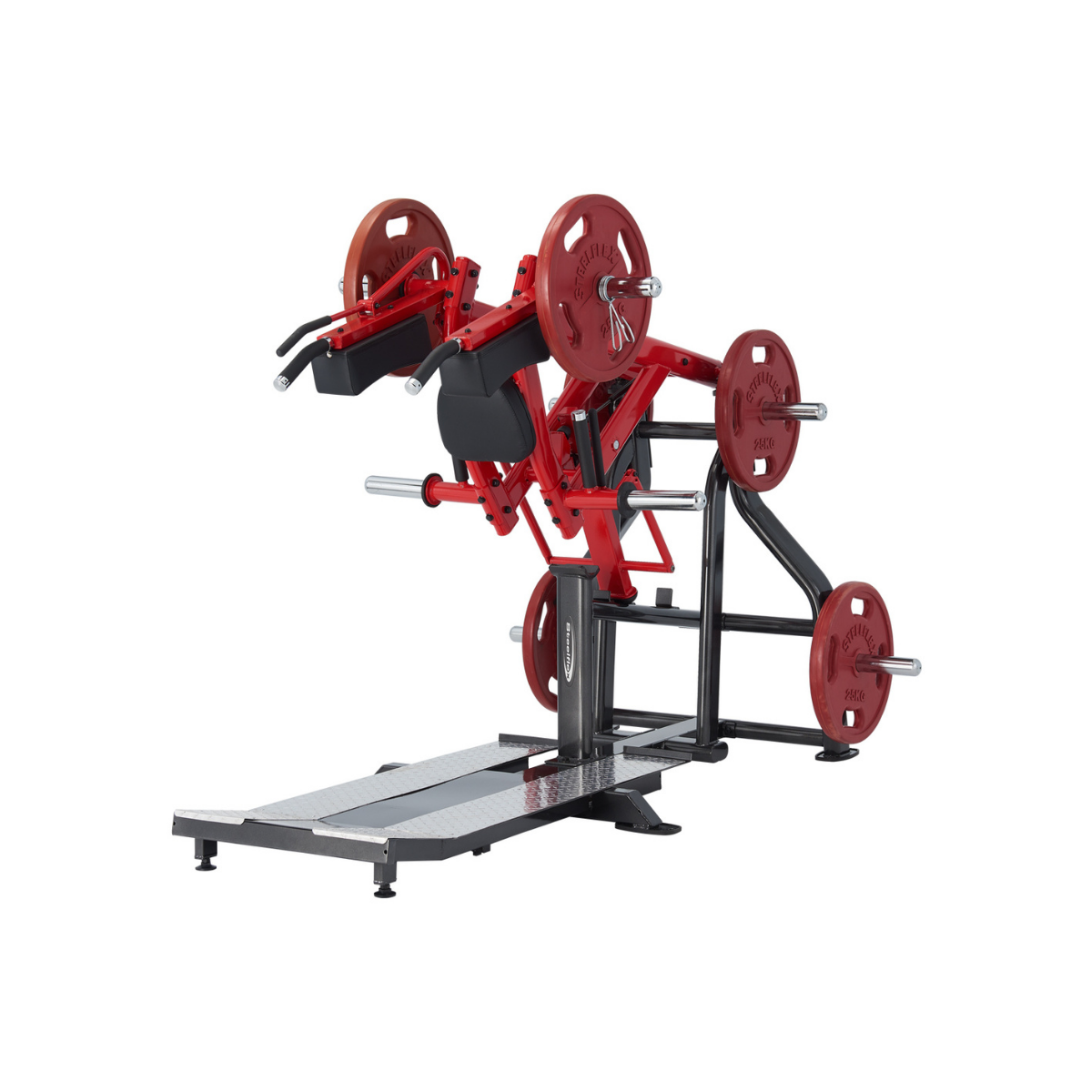 Steelflex Isometric Commercial Plate Loaded Standing Squat Machine