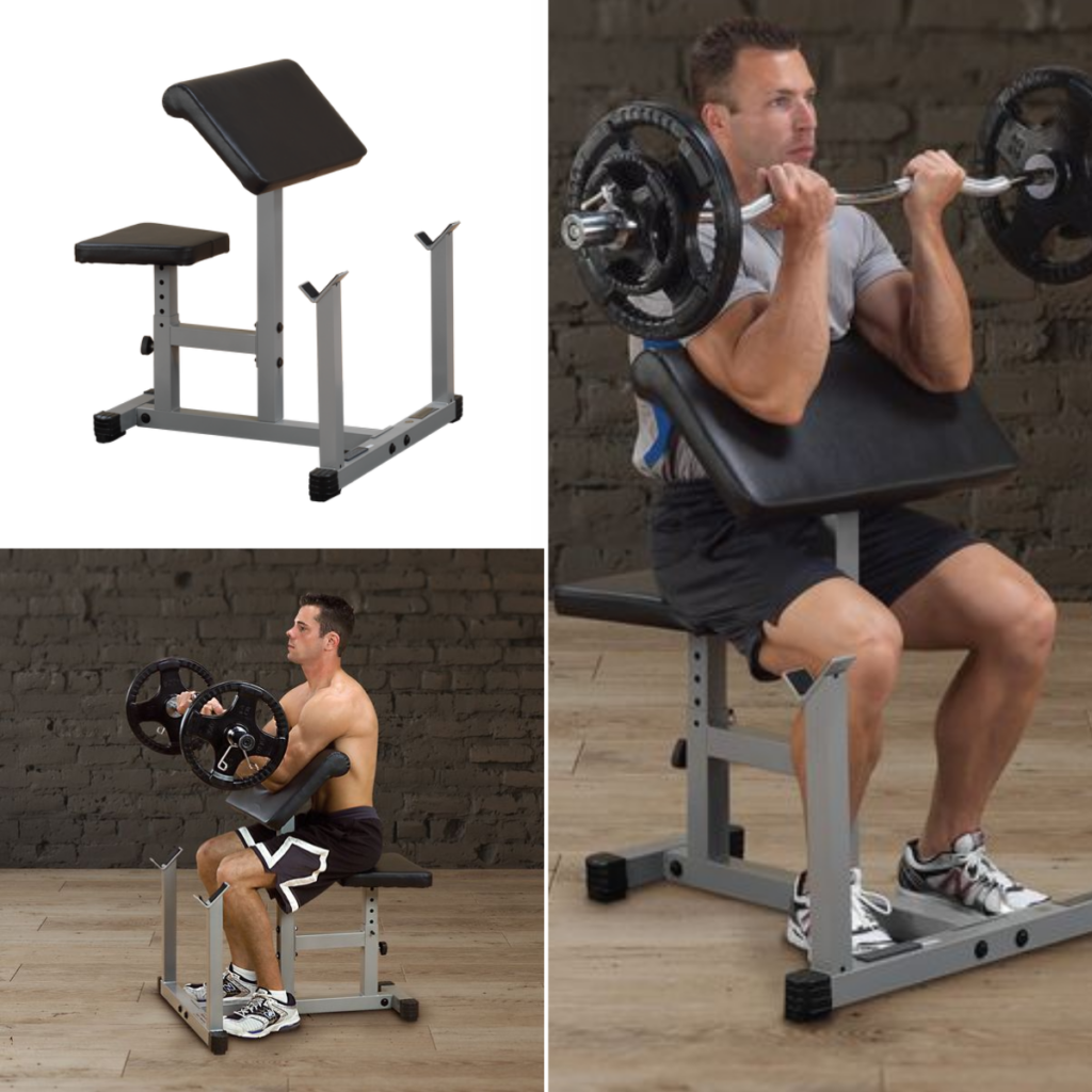 Powerline - Preacher Curl Bench - Fitness Breakthru