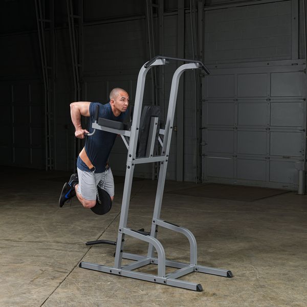 Push Up Dip Station Home Gym Best Fitness BFVK10 Vertical Knee Raise w/ Pull Up 