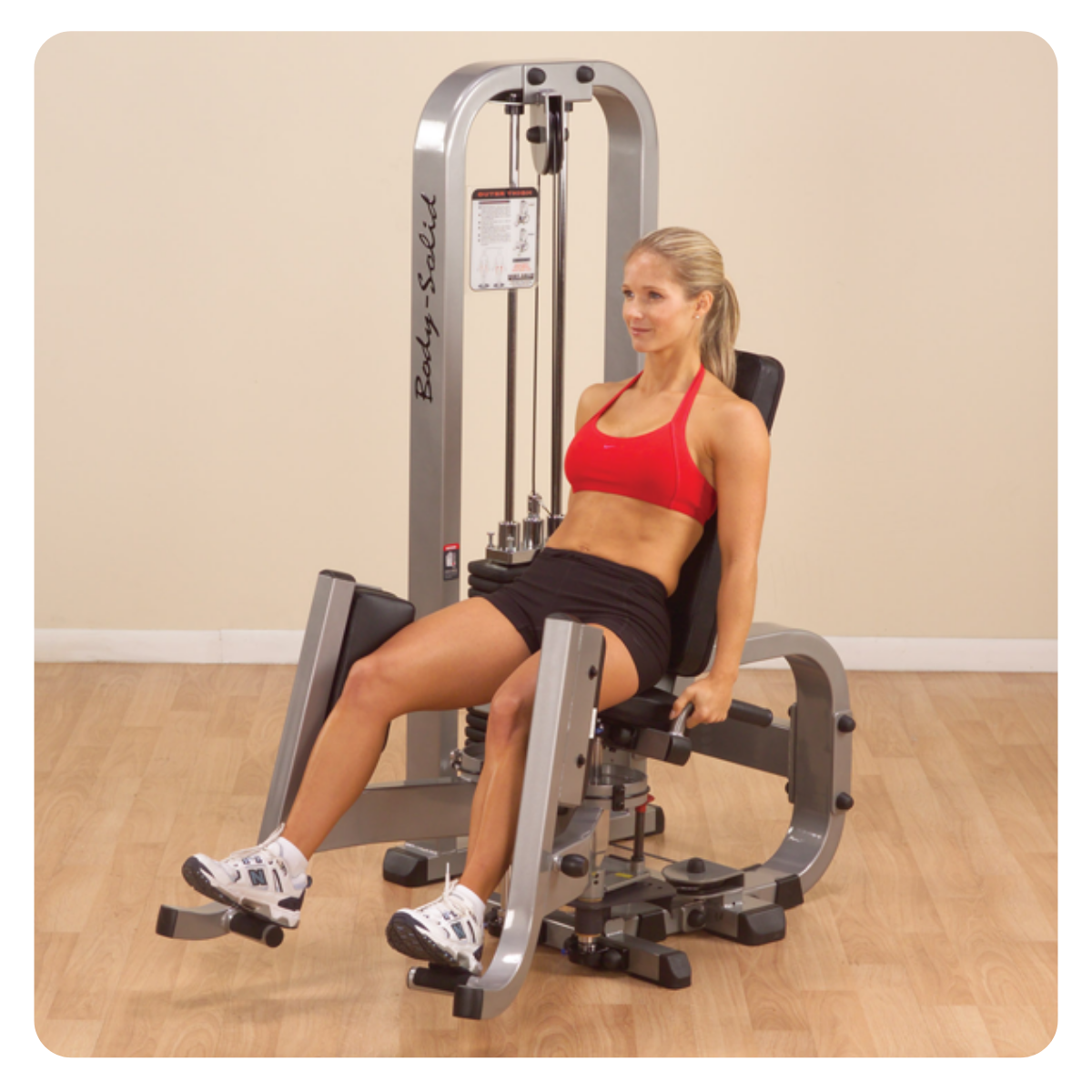 Pro Club Line Sectorized Inner or Outer Thigh Machine