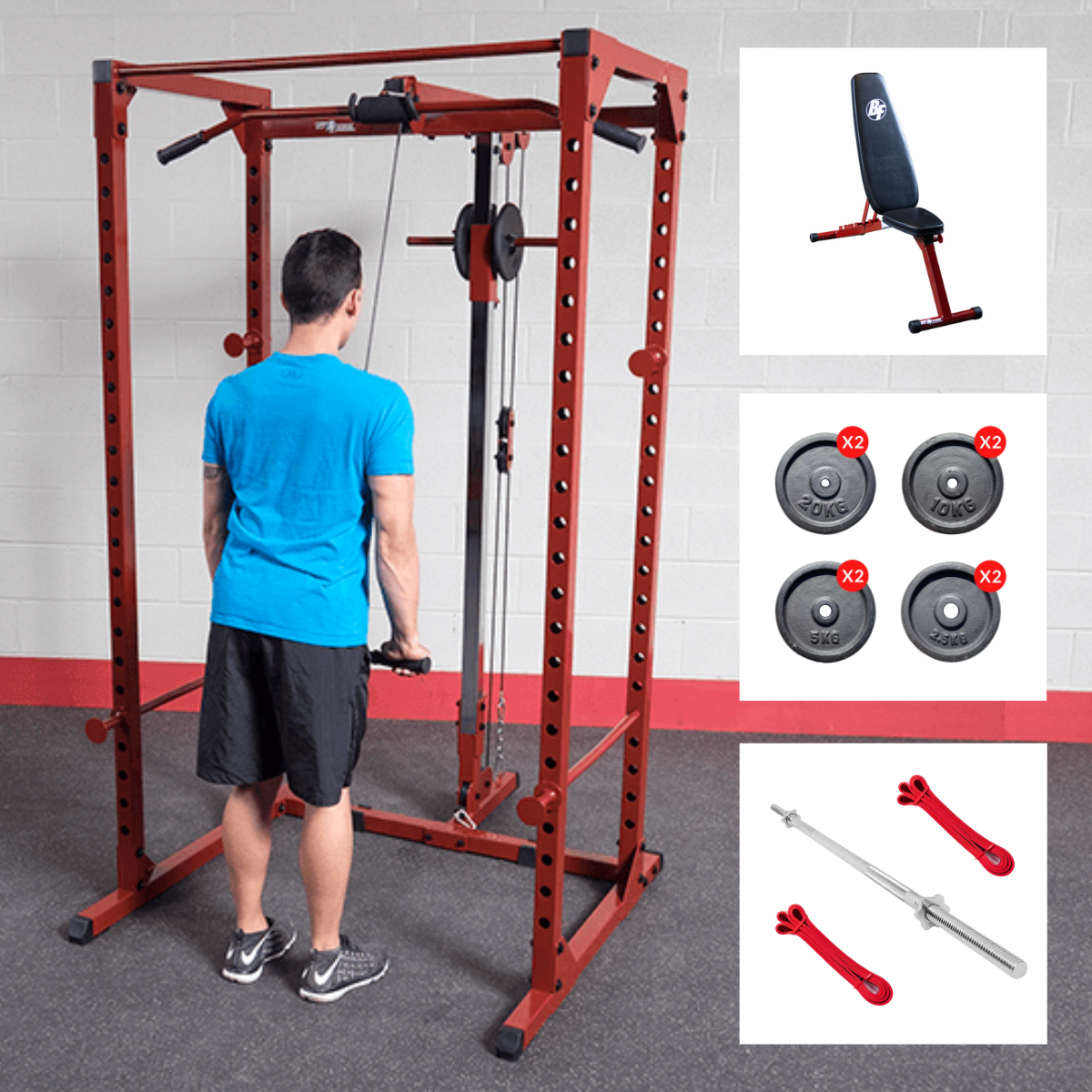 Home Gym Power Rack Combo Must Have!