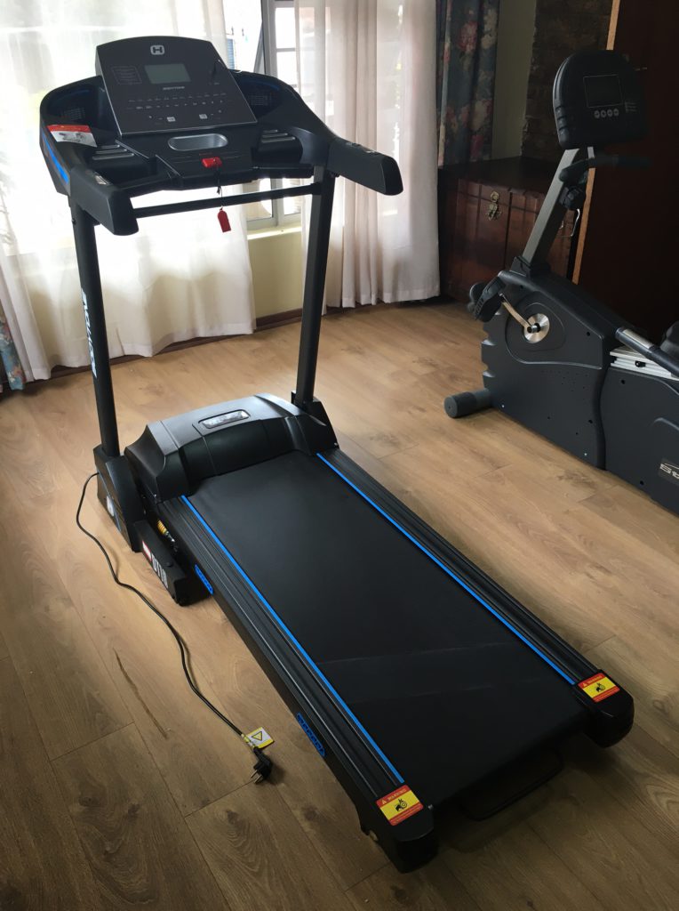 Argos roger black easy fold online treadmill